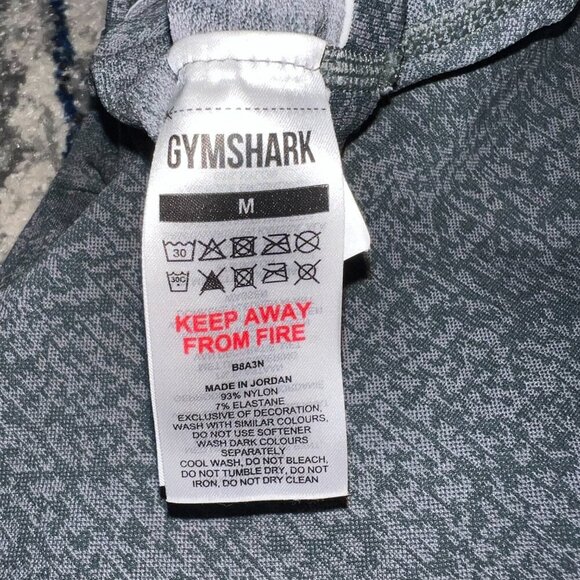 Gymshark Marl Seamless Leggings Green Size M - Picture 4 of 5